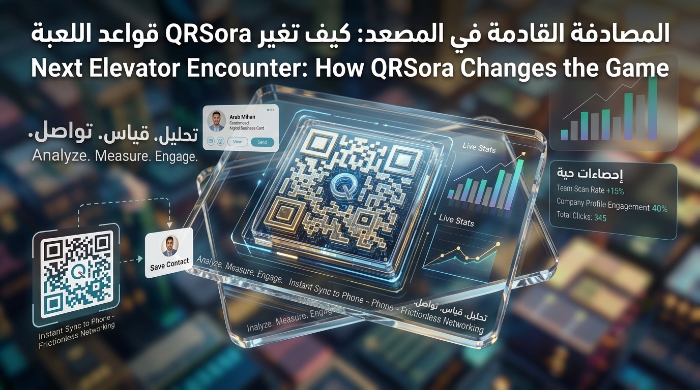 QRSora Smart Cards: Elevator Pitch & Live Analytics